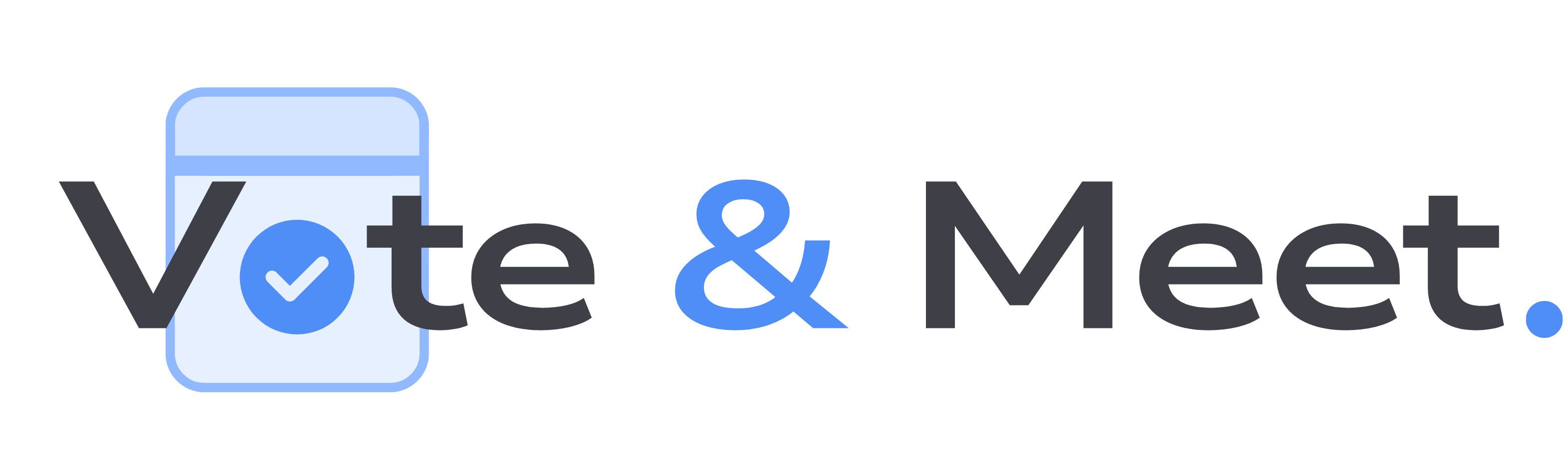 Vote & Meet Logo